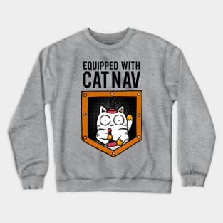 Cat Nav Crewneck Sweatshirt